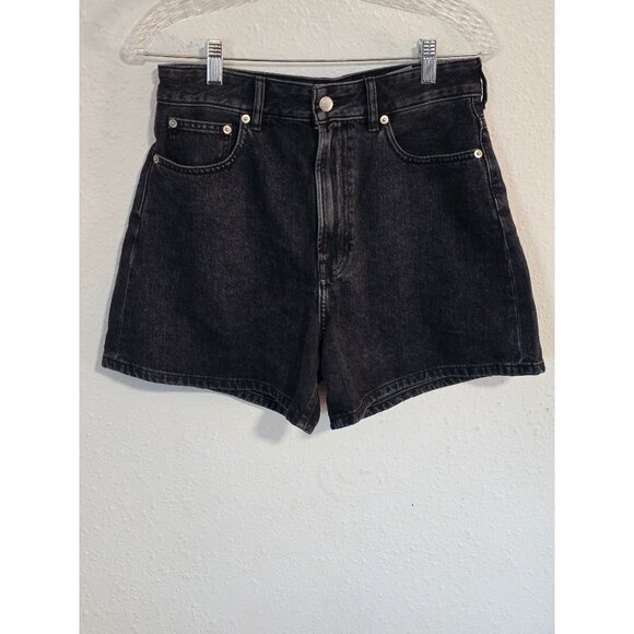 Everlane A Line Denim Shorts Womens High-Waisted Size 27 - Picture 1 of 6